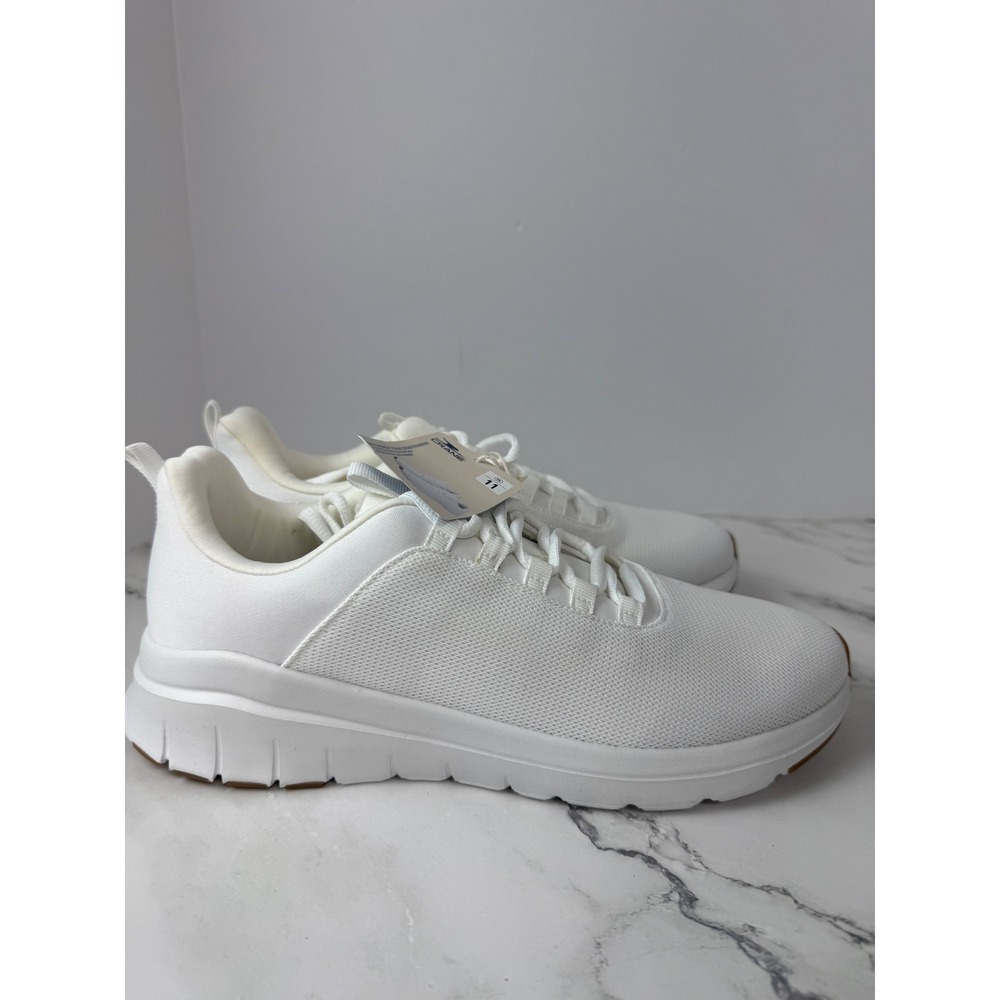 Crane Memory Foam Sneakers Men's White Sz 11 New